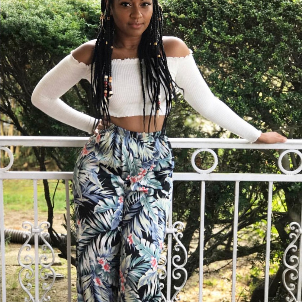 Floral pants